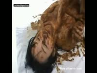 [ Shit XXX DVD ] Crazy Japanese brunettes in wild strap-on shit sex